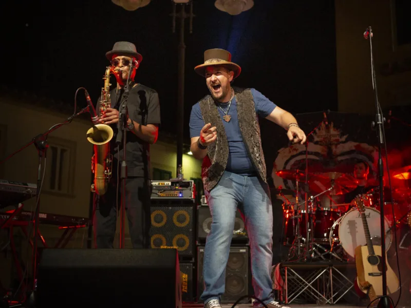 James Thompson ospite del tributo a Zucchero Bluesugar Zucchero Tribute Band