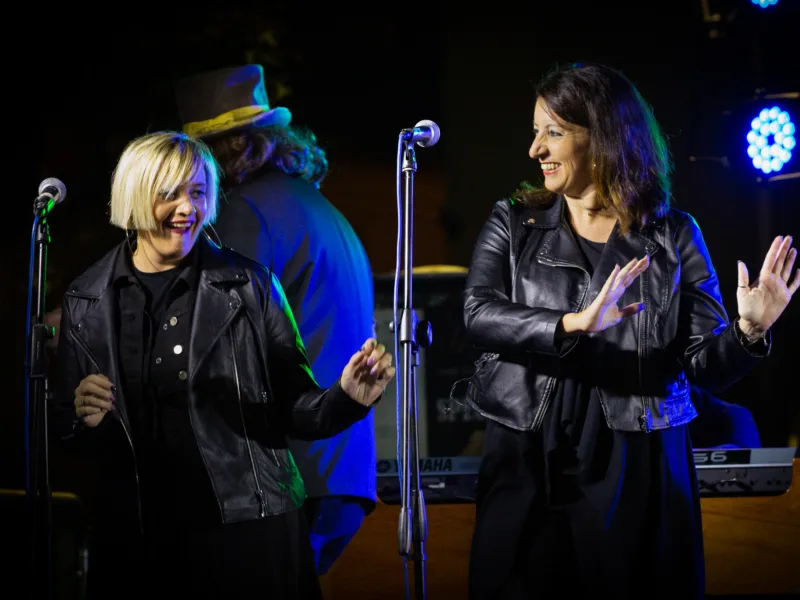 Alice Vitolo e Diana Bottai del tributo a Zucchero Bluesugar Zucchero Tribute Band