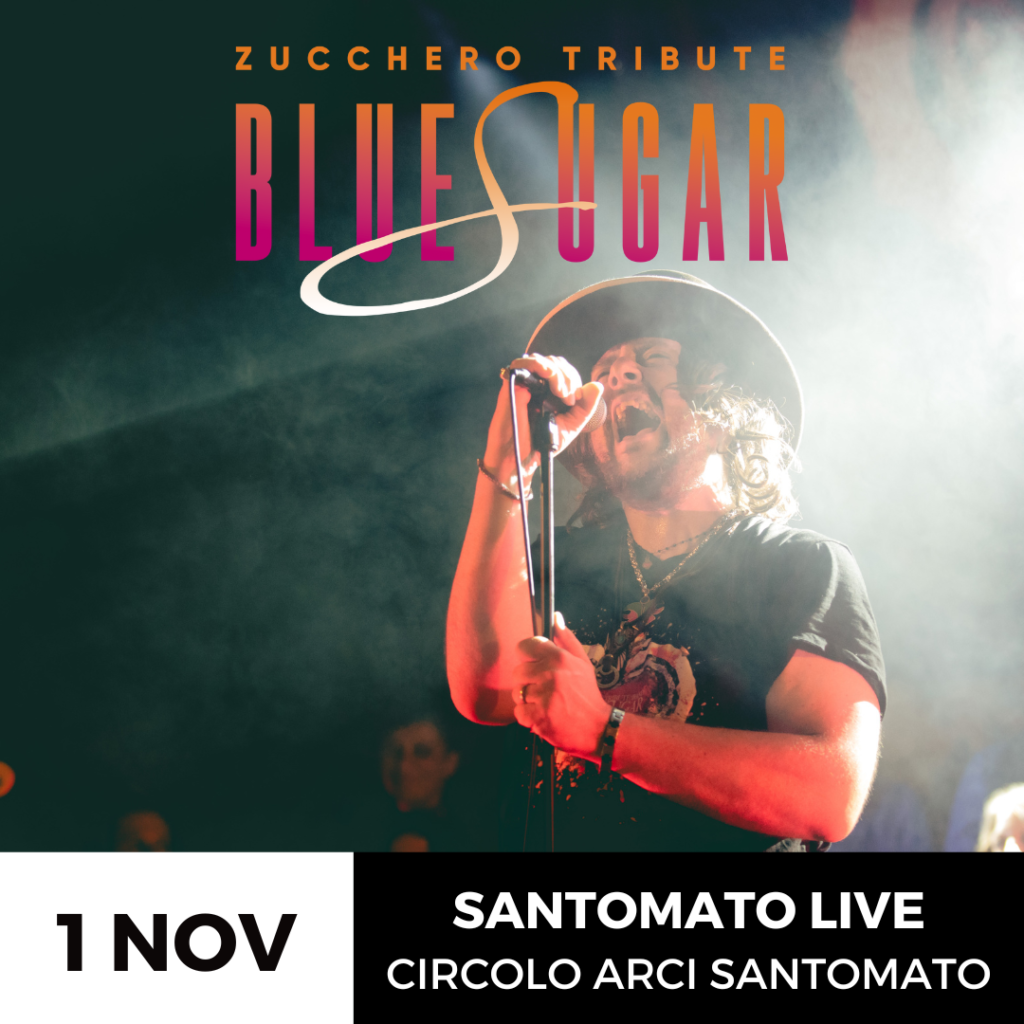 Bluesugar live al Santomato live club il 1 novembre 2024