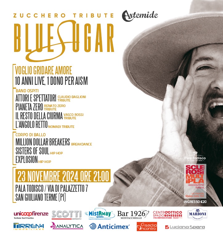 Voglio gridare amore Bluesugar Zucchero Tribute Band