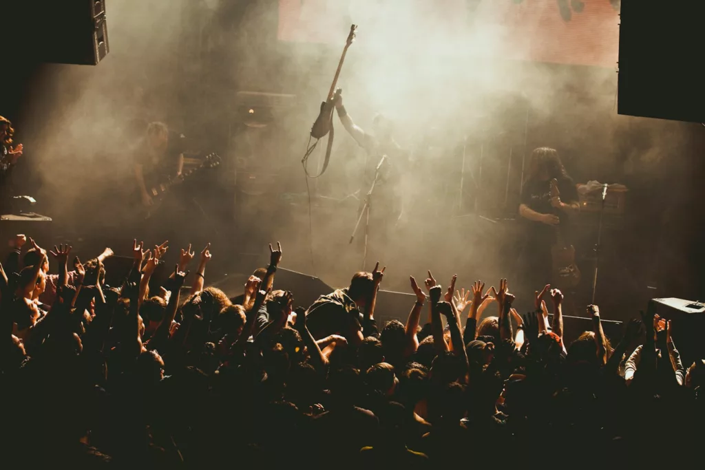 pubblico di una cover band